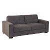 Gray Chenille Fabric Sofa - Club-3