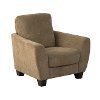 Casual Contemporary Brown Accent Chair - Jazz