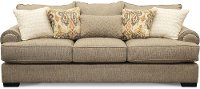 Casual Traditional Taupe Sofa Bed - Bereta