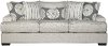 Casual Contemporary Flax Gray Sofa Bed - Raven