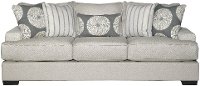 Casual Contemporary Flax Gray Sofa Bed - Raven