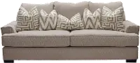 Renegade Casual Contemporary Oatmeal Sofa Bed
