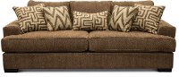 Casual Contemporary Walnut Brown Sofa Bed - Renegade