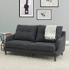 Navy Blue Contemporary Sofa - Victoria