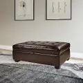 Antonio Brown Storage Ottoman