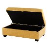 Yellow Storage Ottoman - Antonio-3