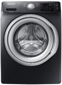 WF45N5300AV Samsung Front-Load Washer - 4.5 cu. ft. Black Stainless Steel
