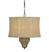 Reclaimed Wood Look 3-Light Pendant - Hamilton