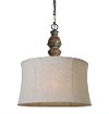 Distressed Weathered Green 3-Light Pendant - Fenwick