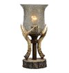 Tan Faux Antler Uplight Table Lamp - Bo