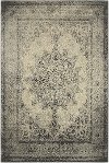 5 x 7 Medium Ivory and Gray Area Rug - Richmond