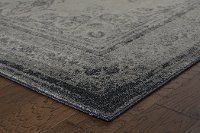 8 x 11 Large Ivory and Gray Area Rug - Richmond-2