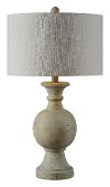 Replicated Stone-Like Table Lamp - Ellis