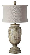 Beige, Green and Brown Table Lamp - Grace