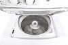 GUD27ESSMWW GE Unitized Spacemaker 3.8 cu. ft. Washer and 5.9 cu. ft. Electric Dryer - White-2