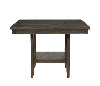 Ash Gray Counter Height Dining Table - Fulton-2