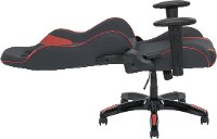 High-Back Ergonomic Gray and Red Gaming Desk Chair - Workspace-5