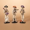 Assorted Day of the Dead Skeleton Playing Music Figurine