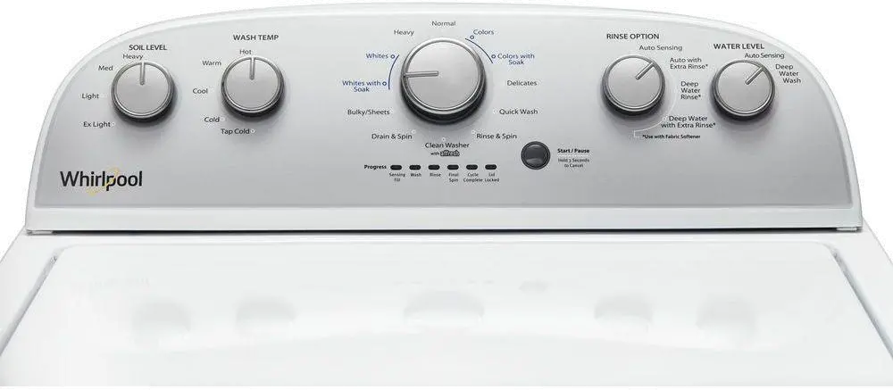 WTW4955HW Whirlpool Top Load Washer - 3.8 cu. ft. White-4
