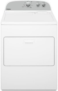 WGD4950HW Whirlpool Gas Dryer with Wrinkle Shield - 7.0 cu. ft. White