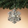 7 Inch Metal 3D Snowflake Ornament