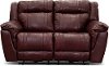 Chili Pepper Red Manual Reclining Loveseat - Trent
