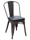 Metal Upholstered Dining Chair (Set of 2) - Reservation Seating
