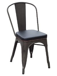 Metal Upholstered Dining Chair (Set of 2) - Reservation Seating