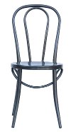 Set of 2 Gray Indoor-Outdoor Bistro Dining Chairs - Reservation Seating