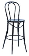 Black Indoor-Outdoor Metal Bistro Bar Stool (Set of 2) - Reservation Seating