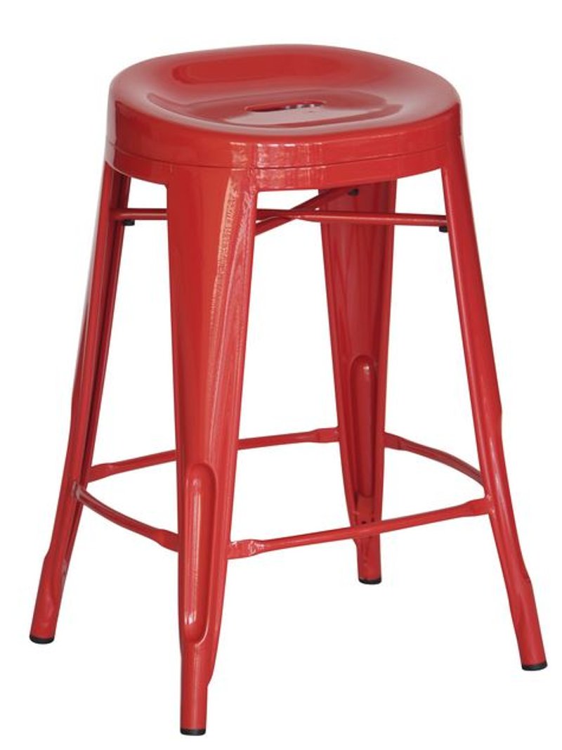 Red Contour Counter Height Stools Set Of 4 Rc Willey Furniture Red Contour Counter Height Stools Set Of 4