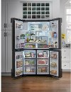RF22N9781SG Samsung 4-door Family Hub 3.0 Refrigerator - 36 Inch Black Stainless Steel -3