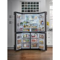 RF22N9781SG Samsung Counter Depth Family Hub Smart Refrigerator with Flex Zone - 22 cu. ft., 36 Inch Black Stainless Steel-3