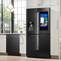 RF22N9781SG Samsung Counter Depth Family Hub Smart Refrigerator with Flex Zone - 22 cu. ft., 36 Inch Black Stainless Steel-6