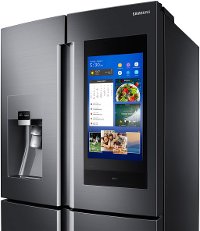 RF22N9781SG Samsung Counter Depth Family Hub Smart Refrigerator with Flex Zone - 22 cu. ft., 36 Inch Black Stainless Steel-7