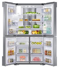 RF22N9781SR Samsung Counter Depth Family Hub Smart Refrigerator with Flex Zone - 22 cu. ft., 36 Inch Stainless Steel-6