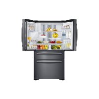 RF22NPEDBSG Samsung Counter Depth Family Hub Smart Refrigerator with 4 Doors - 21.9 cu. ft., 36 Inch Black Stainless Steel-3