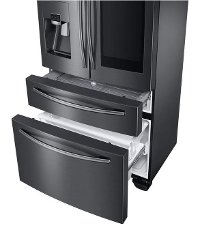 RF22NPEDBSG Samsung Counter Depth Family Hub Smart Refrigerator with 4 Doors - 21.9 cu. ft., 36 Inch Black Stainless Steel-5