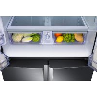 RF28N9780SG Samsung 4 Door French Door Smart Refrigerator with Family Hub and FlexZone - 27.9 cu. ft., 36 Inch Black Stainless Steel-7