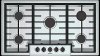 NGM5656UC Bosch 500 Series 36 Inch 5 Burner Gas Cooktop - Stainless Steel