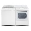 KIT LG Top Load Washer and Dryer Set - White Gas-1