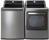 KIT LG Top Load Washer and Electric Dryer Pair - Graphite Steel -1