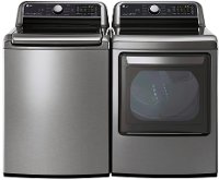 KIT LG Top Load Washer and Electric Dryer Pair - Graphite Steel