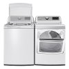 KIT LG Washer and Dryer Pair - White Gas-2