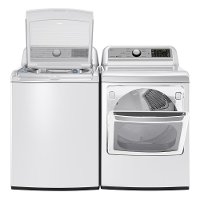 KIT LG Washer and Dryer Pair - White Gas-2