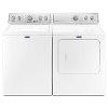 KIT Maytag Top Load Washer and Gas Dryer Pair - White