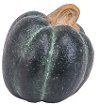 Dark Green Ceramic Gourd