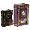 6 Inch Black Halloween Book Tabletop Decoration