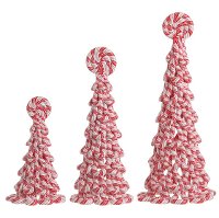 10 Inch Peppermint Cone Tree