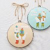 Assorted 6 Inch Multi Color Llama Disc Ornament-2